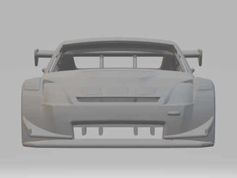 Nissan 350z race gt 3D प्रिंट मॉडल
