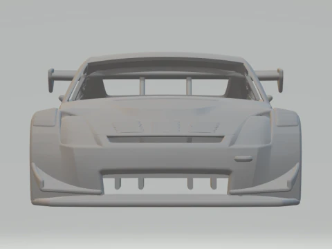 Nissan 350z race gt 3D Print Model