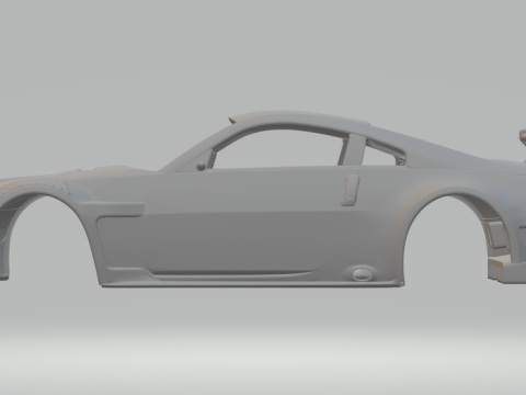 Nissan 350z race gt 3D प्रिंट मॉडल