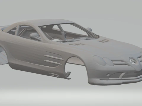Mclaren slr722 3D Baskı Modeli