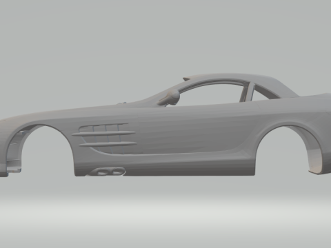 Mclaren slr 722 Modelo de Impressão 3D