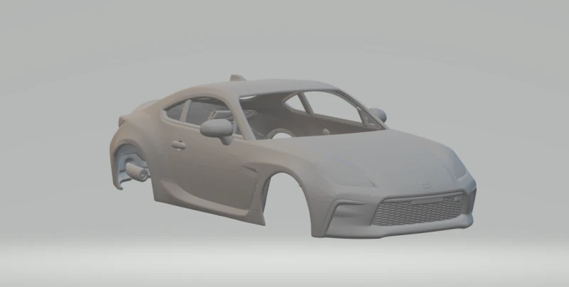 Toyota gr 3D Print Model .c4d .max .obj .3ds .fbx .stl .blend 
