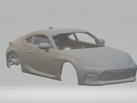 Toyota gr Model Cetak 3D