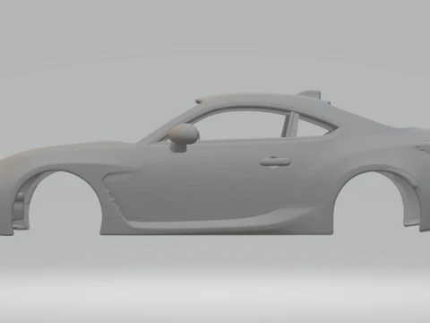 Toyota gr 3D Print Model
