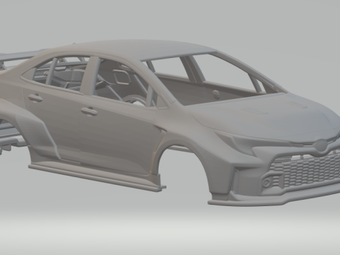 Toyota corolla custom gr Modelo de impresión 3D