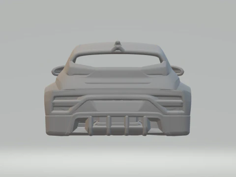 Hyundai veloster 3D Print Model