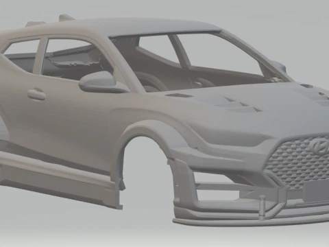 Hyundai veloster 3D Print Model