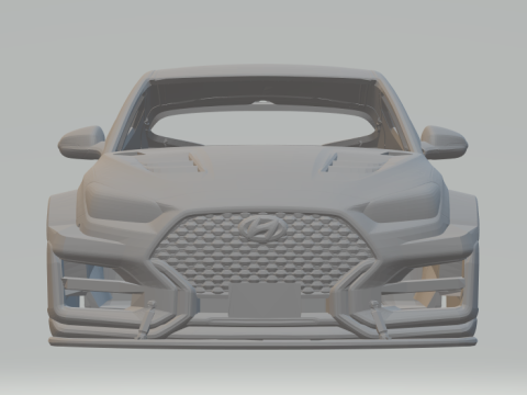 Hyundai veloster 3D Принт Модель