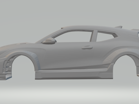 Hyundai veloster 3D Принт Модель