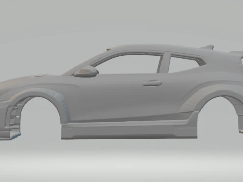 Hyundai veloster 3D Print Model