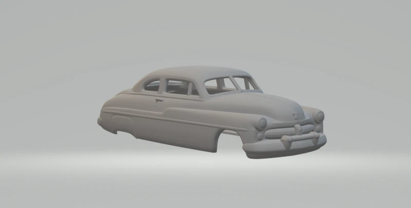 Mercury eight coupe 3D Print Model .c4d .max .obj .3ds .fbx .stl .blend 