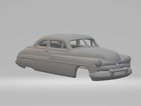 Mercury eight coupe 3D प्रिंट मॉडल