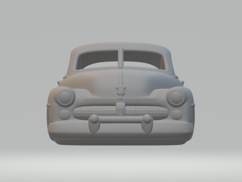 Mercury eight coupe 3D Baskı Modeli