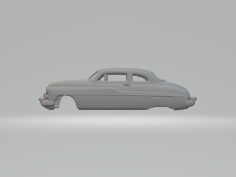 Mercury eight coupe 3D Baskı Modeli