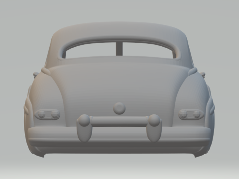 Mercury eight coupe 3D Baskı Modeli