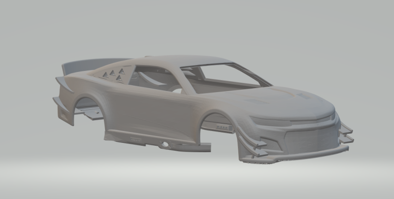 Chevrolet camaro garage56 3Dプリントモデル .c4d .max .obj .3ds .fbx .stl .blend