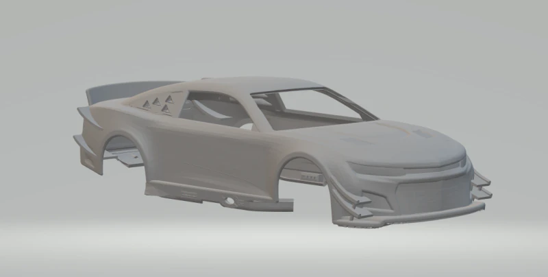 Chevrolet camaro garage56 3D Print Model .c4d .max .obj .3ds .fbx .stl .blend 
