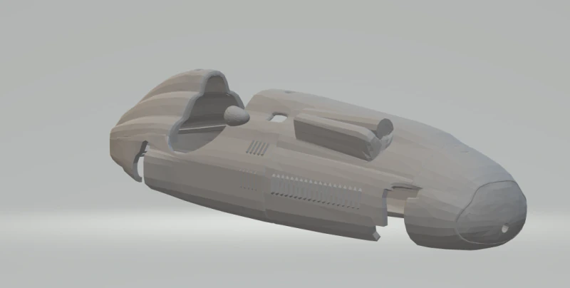 Talbot f1 3D Print Model .c4d .max .obj .3ds .fbx .stl .blend 