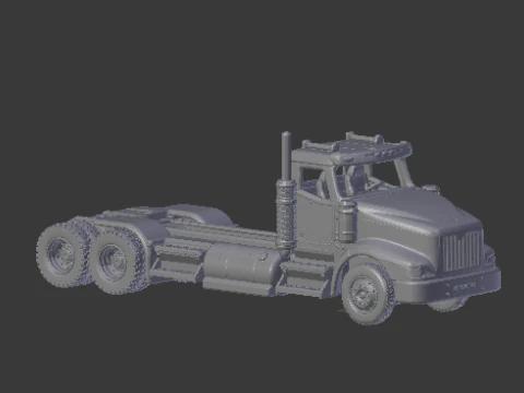 International paystar 6x4 3D Print Model