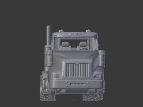 International paystar 6x4 3D Print Model