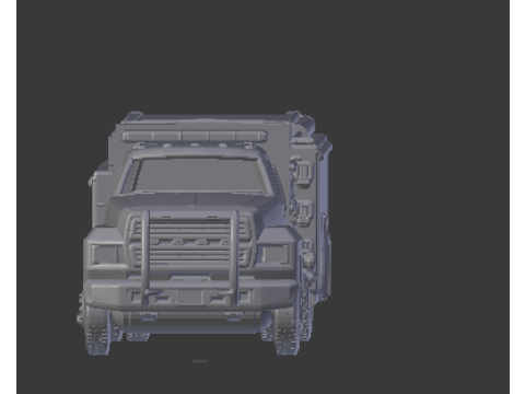 F800 firetruck Modelo de Impressão 3D