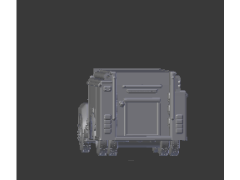 F800 firetruck Modelo de Impressão 3D