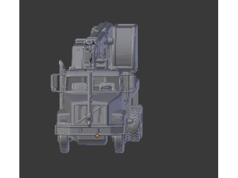 Volvo wg crane Modelo de Impressão 3D