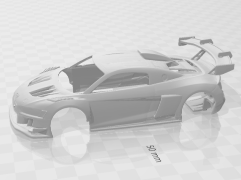 Audi r8 lm gt Modèles 3D en vedette
