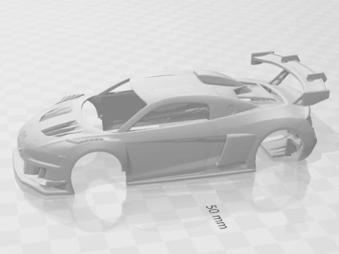 Audi r8 lm gt 3D Print Model