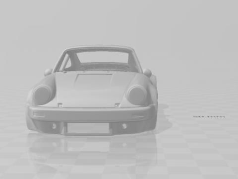 Porsche 911 rsr Modello di stampa 3D