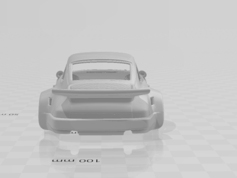 Porsche 911 rsr Modello di stampa 3D