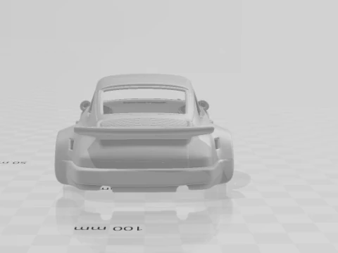 Porsche 911 rsr 3D Print Model