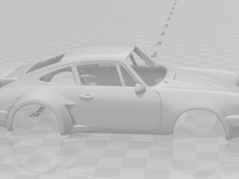 Porsche 911 rsr Modello di stampa 3D