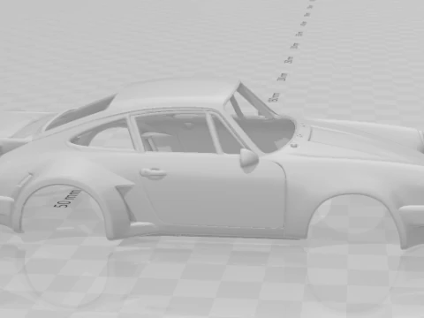 Porsche 911 rsr 3D Print Model
