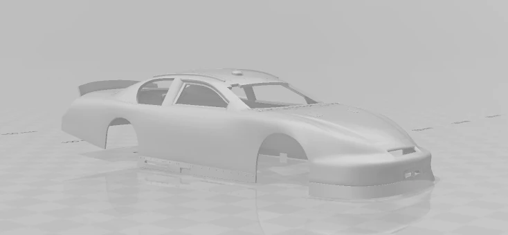 Arca race car 3D Print Model .c4d .max .obj .3ds .fbx .stl .blend 