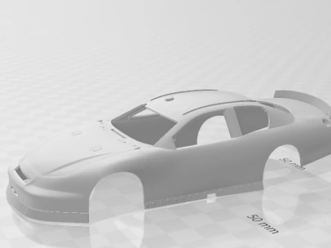 Arca race car 3D Print Model