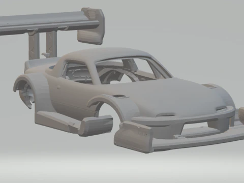 Mazda Miata MX5 Extreme Auto 3D Druckmodell