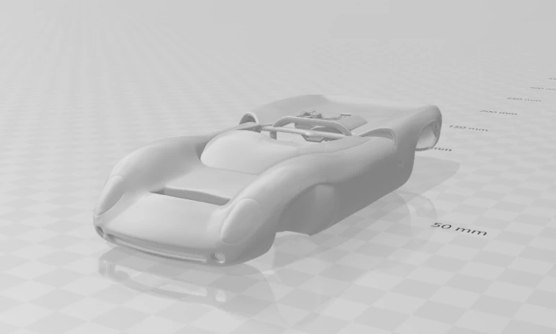 Lola t70 3D Print Model .c4d .max .obj .3ds .fbx .stl .blend 