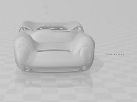 Lola t70 Model Cetak 3D