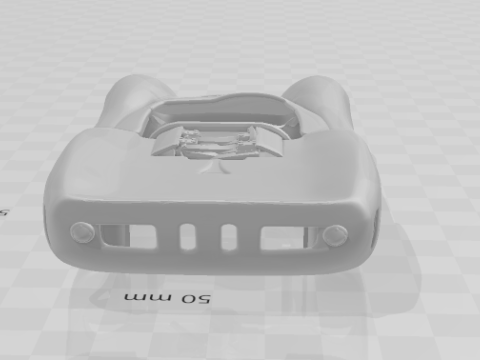 Lola t70 Model Cetak 3D