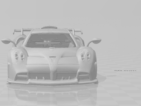 Pagani huayra nc 3D Принт Модель