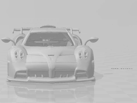 Pagani huayra nc 3D Print Model