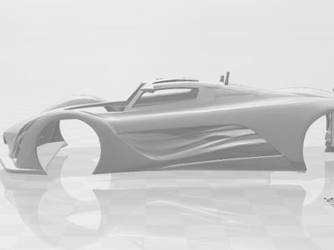 Mazda furai 3Dプリントモデル