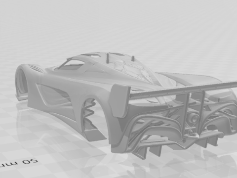 Mazda furai 3Dプリントモデル