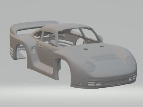 Mazda furai 3D Print Model