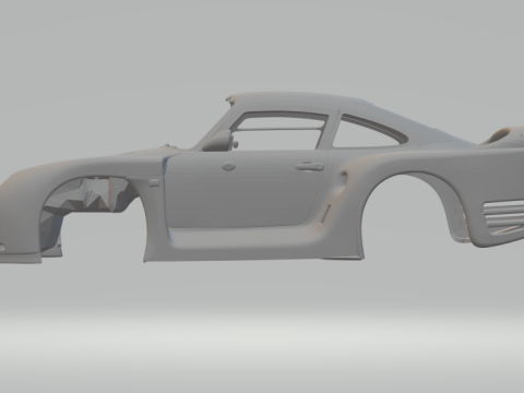 Mazda furai 3D Print Model