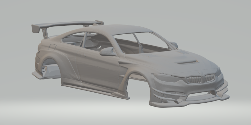 M4 varis 3D Print Model .c4d .max .obj .3ds .fbx .stl .blend