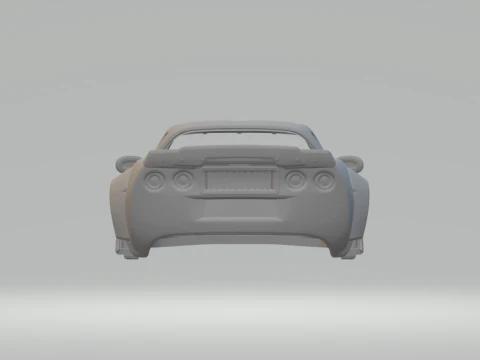 Corvette retro look 3D Print Model