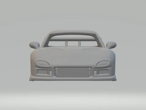 Mazda rx7 3D Print Model