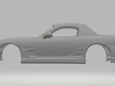 Mazda rx7 3D Print Model